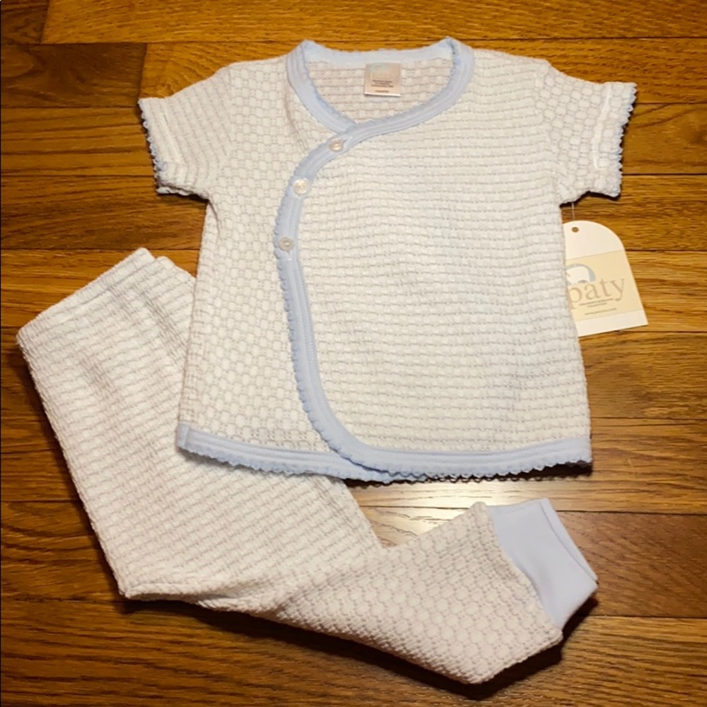 Patty Blue Knit 2 Piece Set